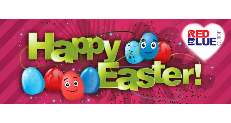 Happy Easter-RedBlue guide