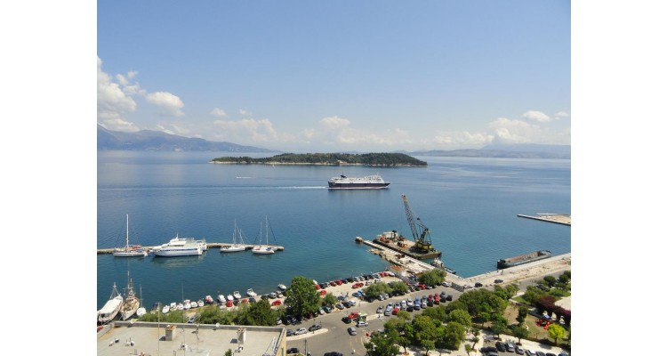 island Vido in Corfu