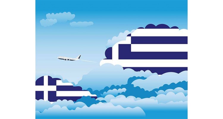 flight to Greece