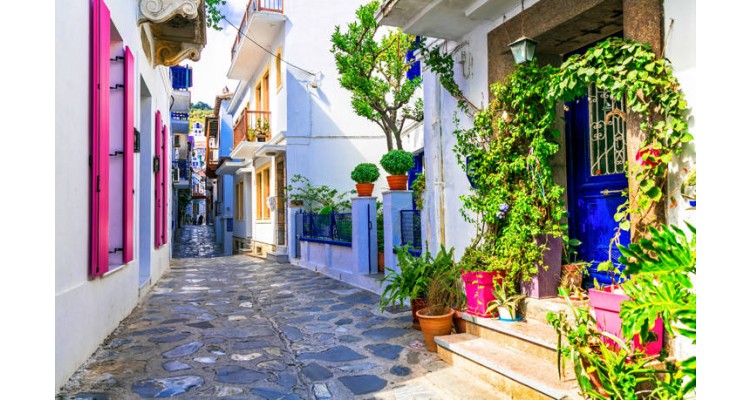 Skopelos-houses