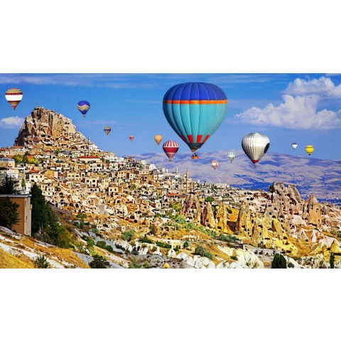 Kapadokya-Türkiye-balonlar