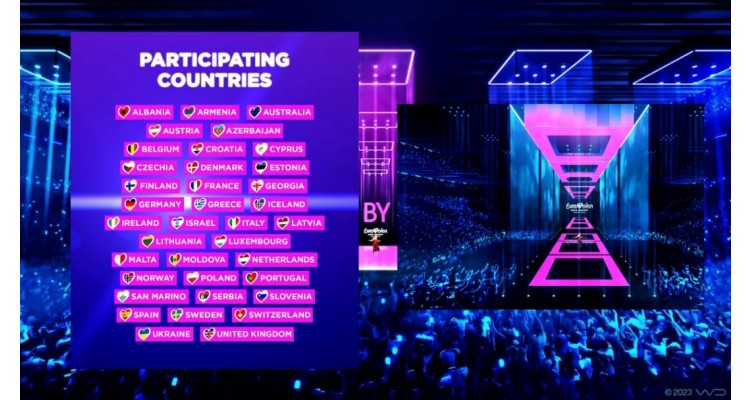 Eurovision 2024-Malmö-İsveç-katılımcı ülkeler