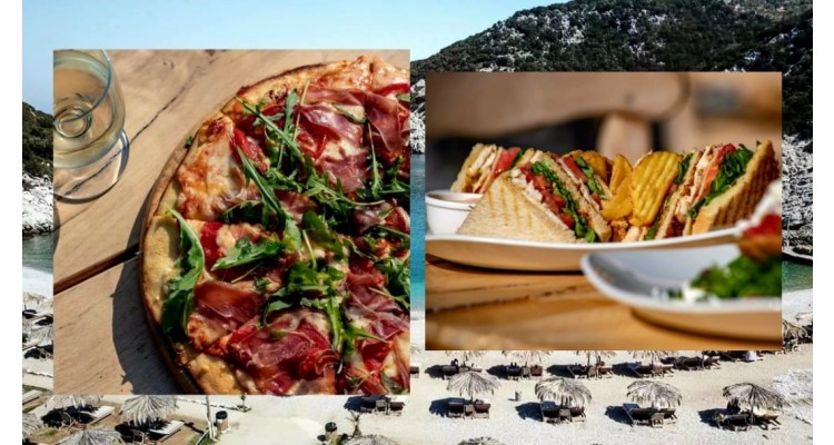 Glysteri-Beach Bar-Skopelos-food