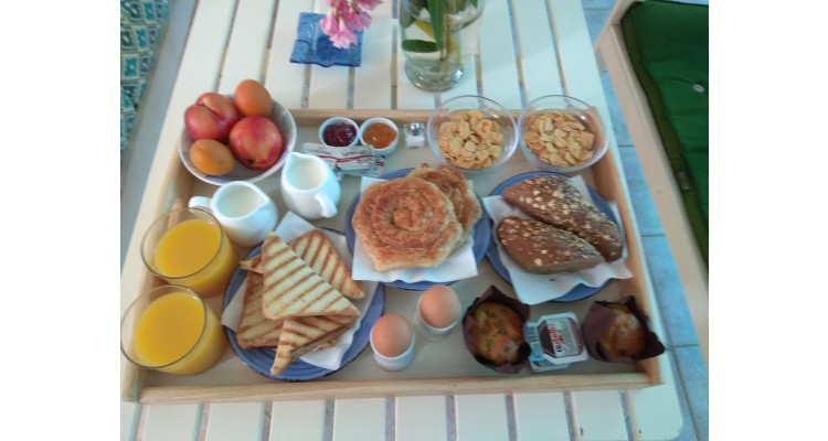 Summer House-Nikiti-breakfast