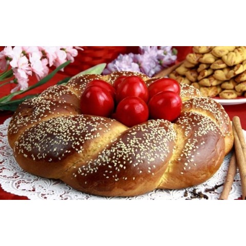 Paskalya tatlı çörek