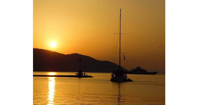 Thassos Private Cruises - Boat Cruises-sunset